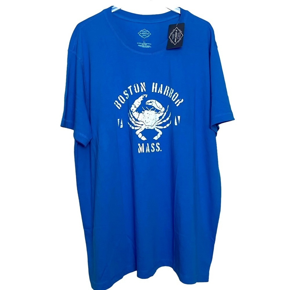 St. John’s Bay| Boston Harbor | Blue | Short Sleeve T-Shirt | Size XL | NWT - Picture 5 of 5